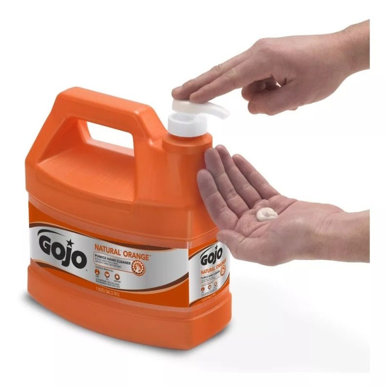 Caja Limpiador De Manos Con Piedra Pómez Gojo C/dispensador