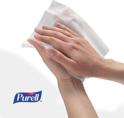 Caja Toallas Sanitizantes Para Manos Purell 12Paq/ 80Pzs c/u