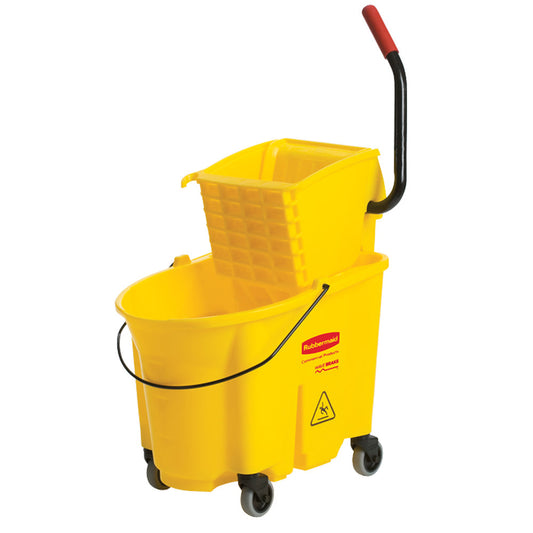 BALDE Y EXPRIMIDOR WAVEBRAKE® CON PRENSA LATERAL, 26 QT