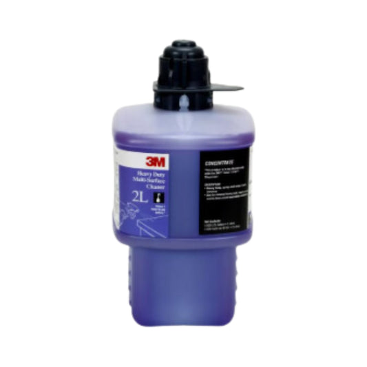 Limpiador Concentrado de Alto Rendimiento 3M™ para Múltiples Superficies 2L, Tapa Gris, 2 litros, 6 por caja 70071683653