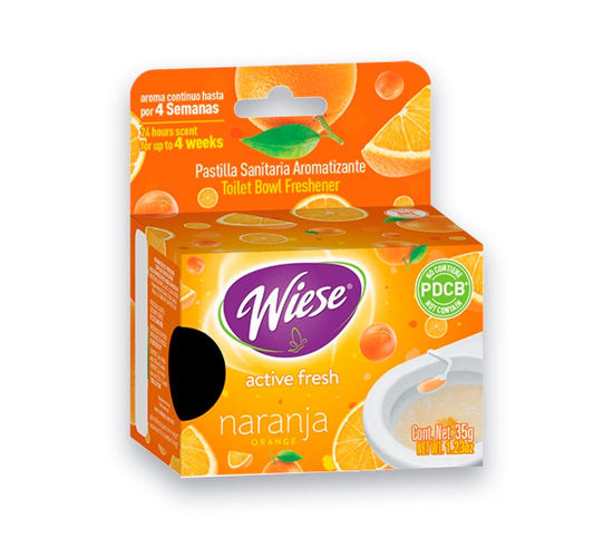 Pastilla para Inodoro Wiese Naranja